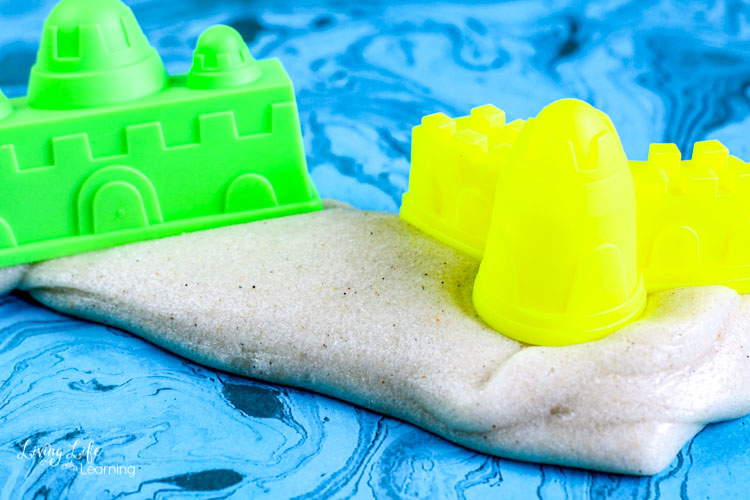 sand toys for simple sand slime recipe fun