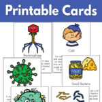 Fighting Germs Printable Cards