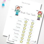 Dental Health Worksheets for Kids