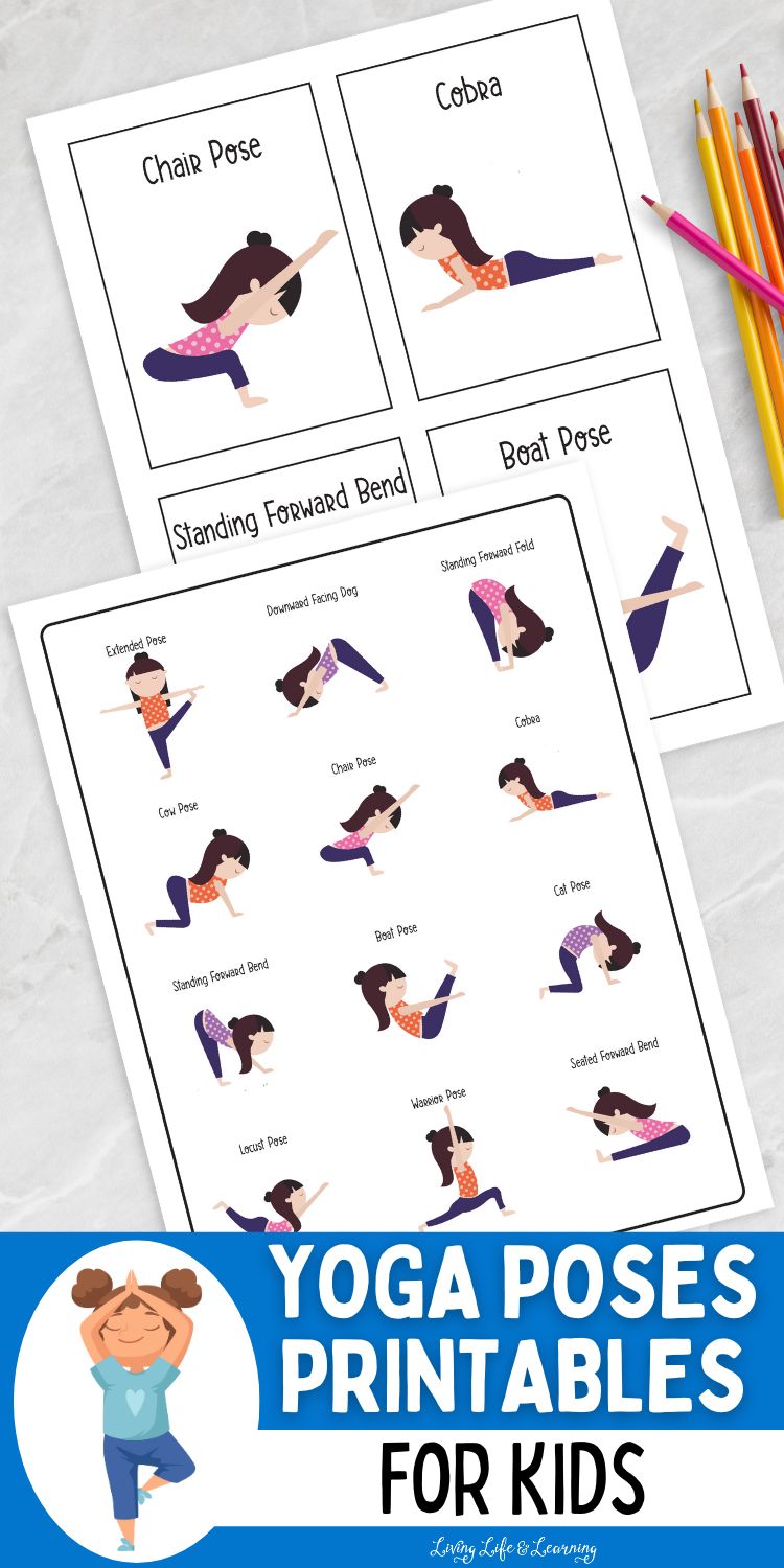 Yoga Poses Printables for Kids: Get Active and Have Fun!