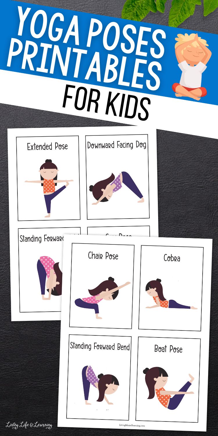 Yoga Poses Printables for Kids: Get Active and Have Fun!