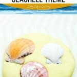 Jello Play Dough Recipe: Seashell theme