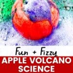Fun Fizzy Apple Volcano Science Experiment