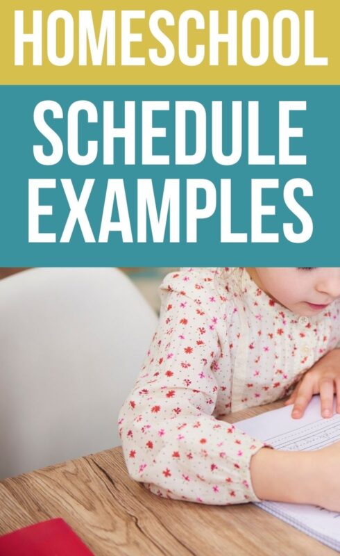 Must-See Sample Homeschool Schedules