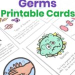 fighting germs printable cards