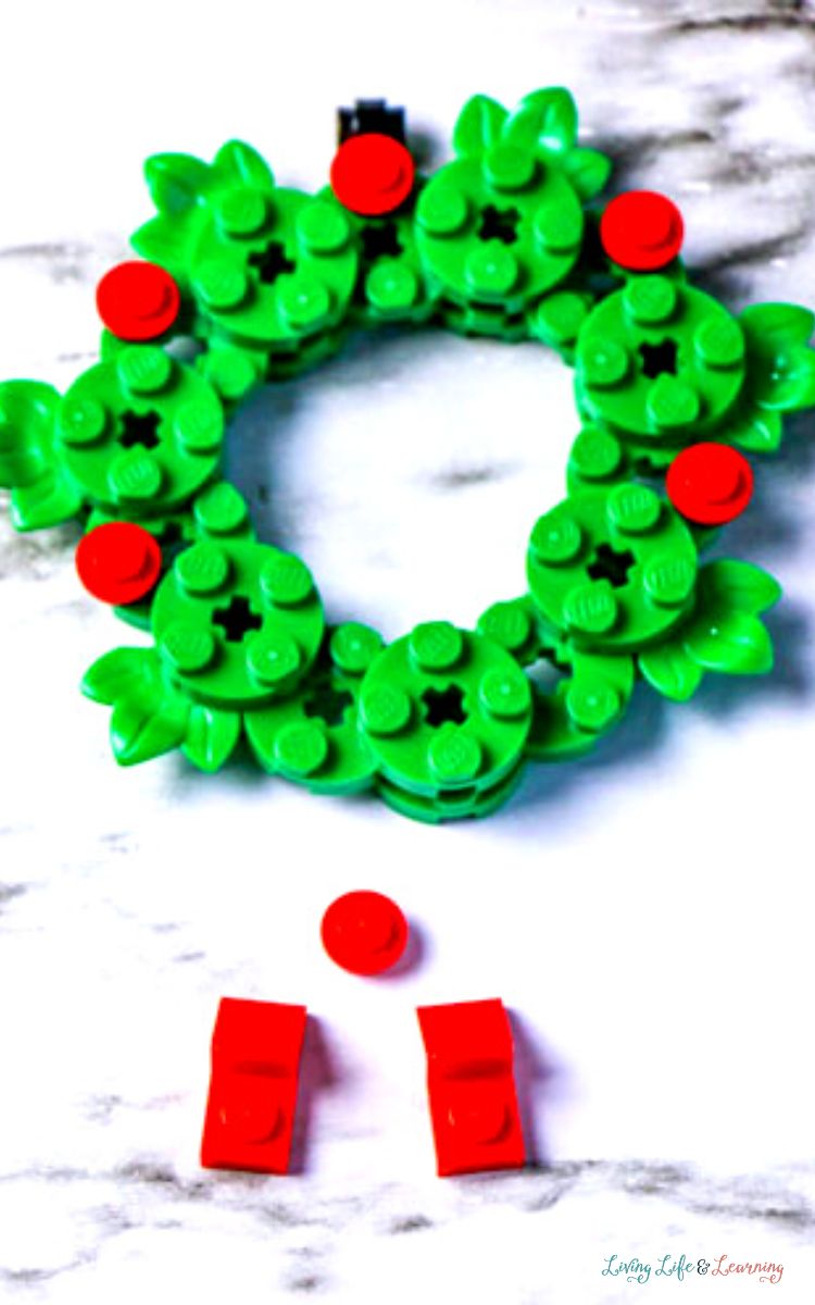 DIY Lego Wreath Ornament