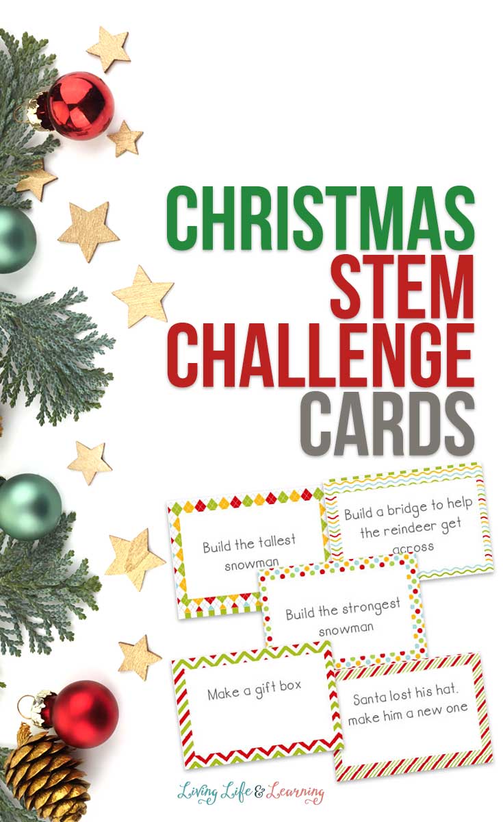 Christmas STEM Challenge Cards