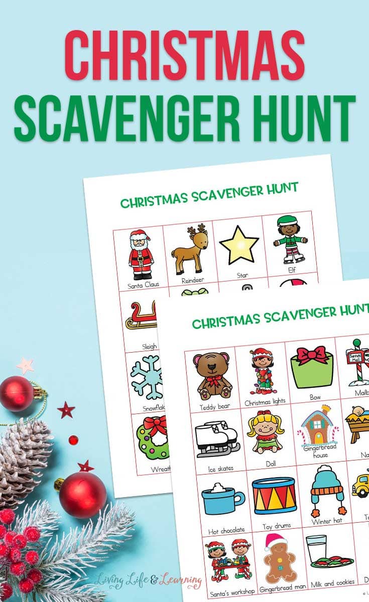 Christmas Scavenger Hunt for Kids