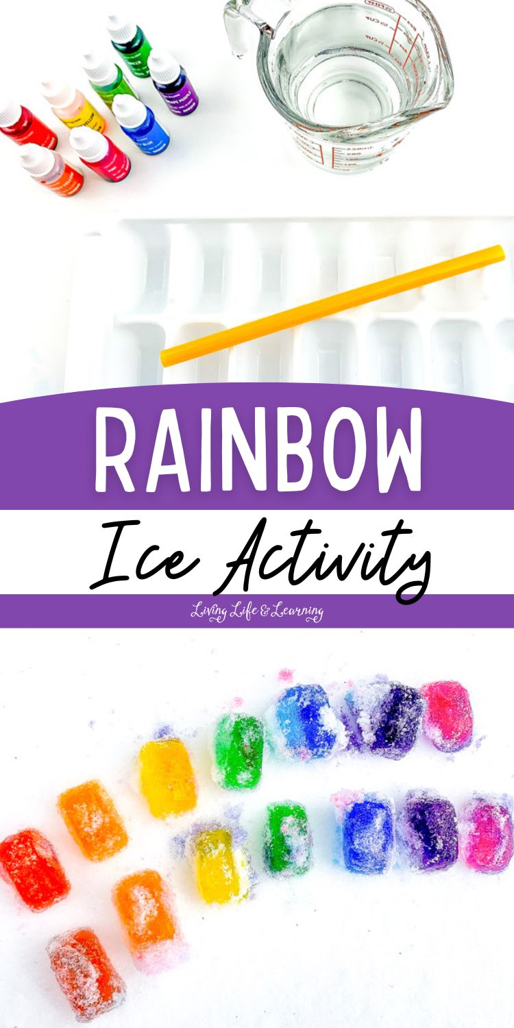 Engage in Fun and Learning with the Fun Rainbow Ice Activity