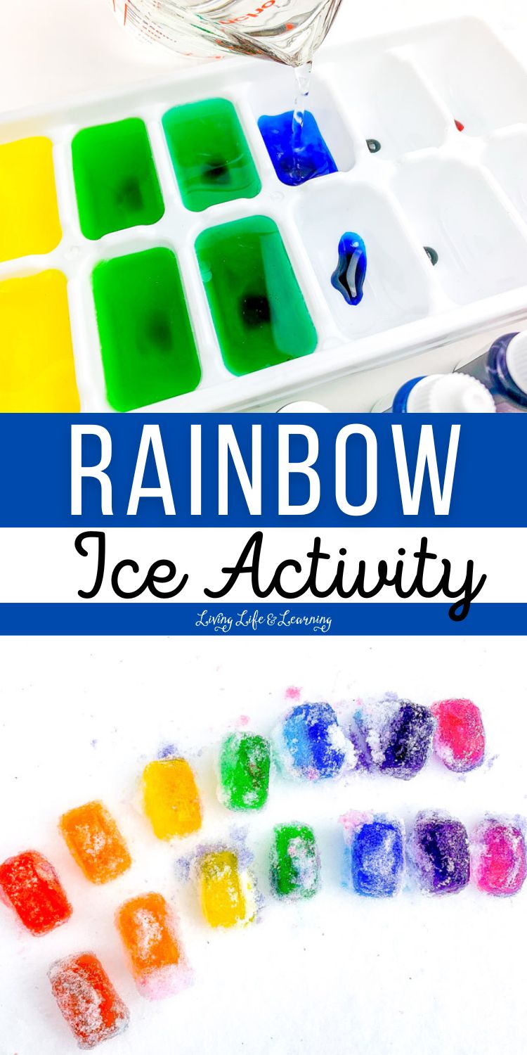 Engage in Fun and Learning with the Fun Rainbow Ice Activity