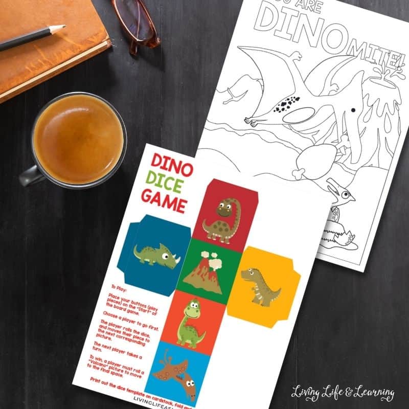 Dinosaur Activities Printable