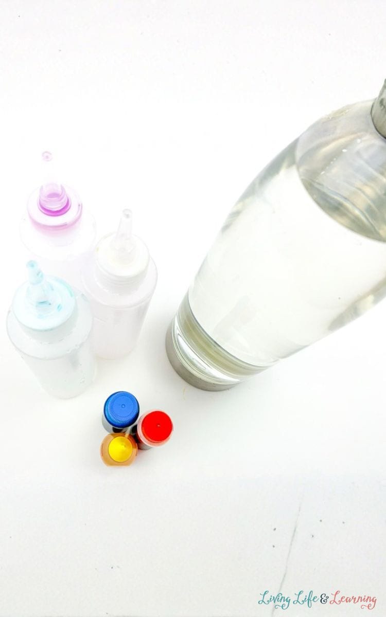 supplies needed for the Snow Painting Activity