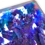 a photo of galaxy snow mixing activity