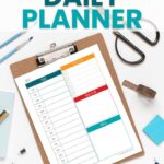 Printable Hourly Daily Planner