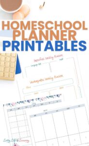 Homeschool Planner Printables