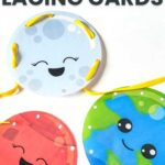 Space Lacing Cards