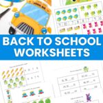 Back to School Worksheets for Kids