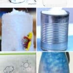 A collage of Fun Weather Science Experiments