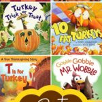 A collage of the Best Turkey Books for Preschool