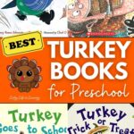 A collage of the Best Turkey Books for Preschool