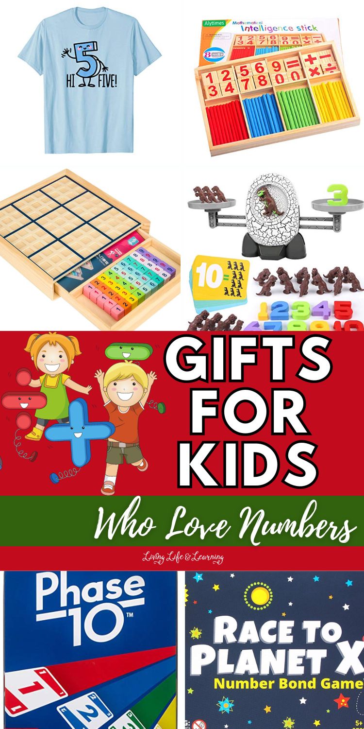 The Best Gifts for Kids Who Love Numbers