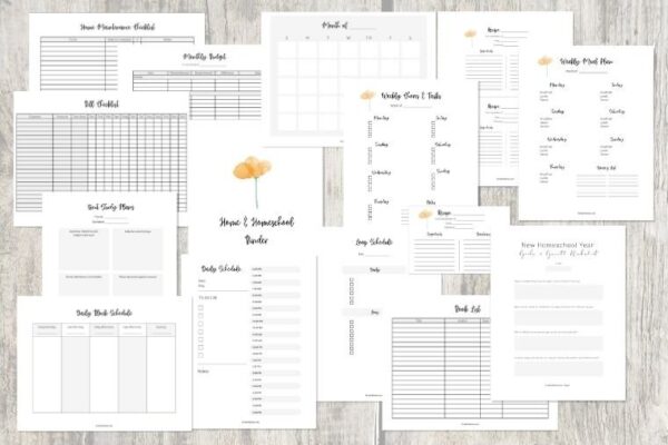Best Printable Homeschool Planners