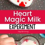 Heart Magic Milk Experiment