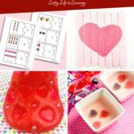 collage of Valentine's Day Activities for Kids