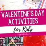 collage of Valentine's Day Activities for Kids