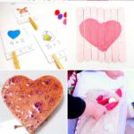 collage of Valentine's Day Activities for Kids