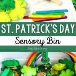 St. Patrick's Day Sensory Bin