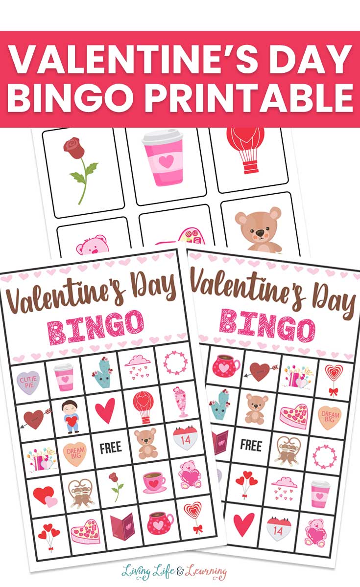 valentine's day bingo cards 