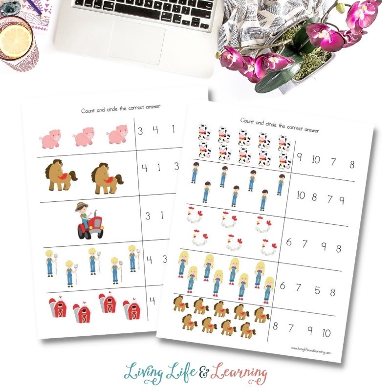math worksheets for early learners 