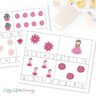 Princess Counting Cards and Puzzles for Math Skills