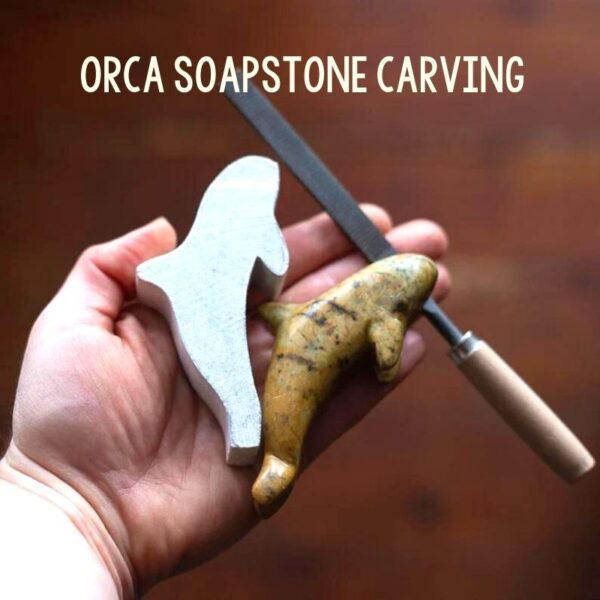 orca soapstone carving kit