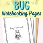 bugs notebooking pages next to a coffee