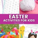 collage of Easter Activities for Kids