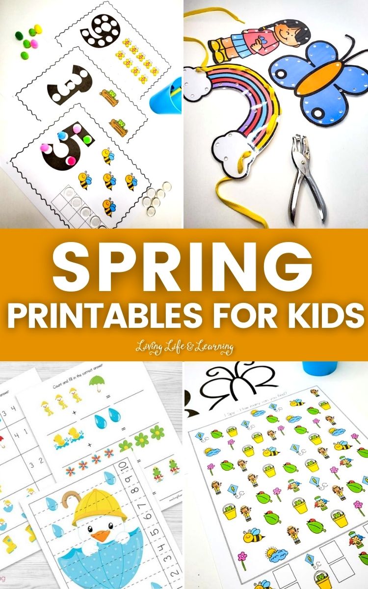Spring Printables for Kids
