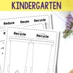 Recycling Worksheets for Kindergarten