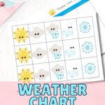 weather chart printables