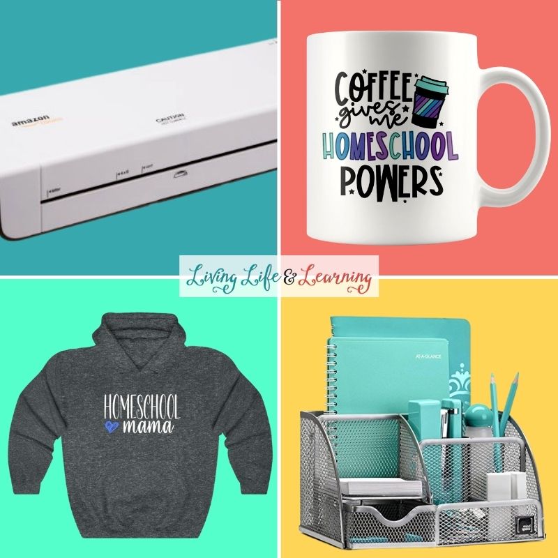 collage of best gifts for homeschool moms