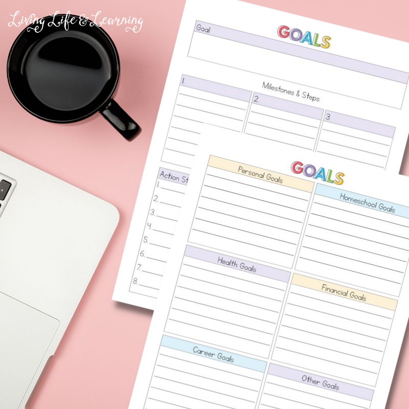 Homeschool Goals Printable