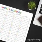 Homeschool Student Weekly Checklist
