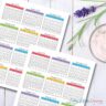 Homeschool Year at a Glance Printable