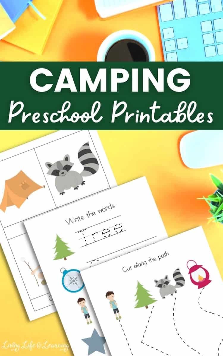 Camping Preschool Printables