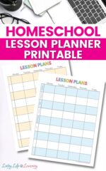 Homeschool Lesson Planner Printable