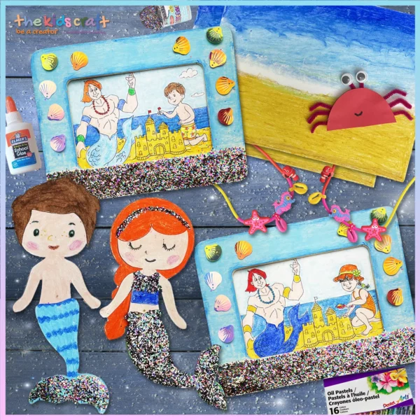 Mermaid at the Beach Crafts Box