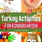 Turkey Activities for Kindergarten
