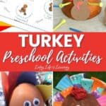 Turkey Preschool Activities