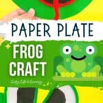 Paper Plate Frog Craft